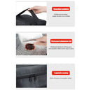 Thickened Camping Handheld Insulation Bag Portable Food Cooler Bags (Black)