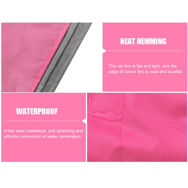 Waterproof Camping Mat Outdoor Beach Blanket Picnic Ground Mats (Pink) Newly