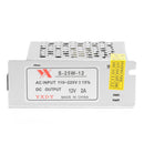 AC 110V-220V to DC 12V CCTV LED Strip Switch Power Supply Adapter (2A) Newly