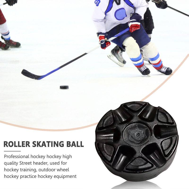 Professional Ice Hockey Puck for Ice Hockey Hockey Practice Balls (Black) Newly