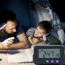 Travel Alarm Clock Small Electronic Plastic Automotive Display Stopwatch N E6B4