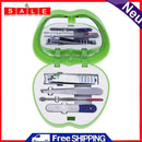 Juego de 3 portavelas de cerámica ángel adornos navideños con clip de colección hechos en Taiwán