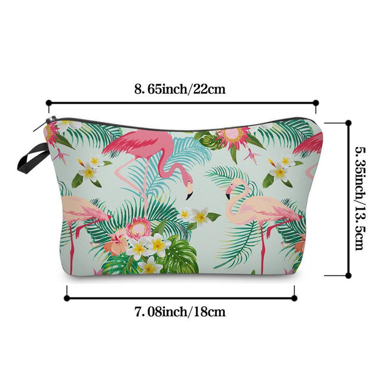 Casual Fashion Women Clutch Bird Print Handbag Storage Makeup Bags(51302)