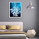 5D Diamond Painting Kit White Dream Catcher Full Round Drill DIY Wall Picture
