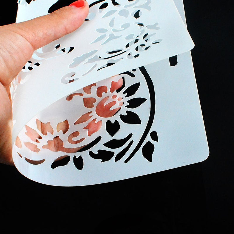 Decorative DIY Craft Layering Stencils Scrapbooking Stamp Embossing Template