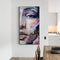 Half Face Oil Paint By Numbers Kits DIY Handpainted on Canvas Wall Art Gift