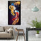 5D DIY Two Swimming Fish Rhinestone Cross Stitch Embroidery Kit for Home Wa