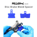 RISK 5pcs Bike Oil Disc Brake Spacer Stopper Plastic Brake Clamps Block (B)