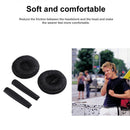 1 Pair Ear Pads w/Headband Cushions for Sennheiser PX100 PX200(Black) Newly