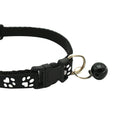 Cat Collar with Bell Adjustable Buckle Collar Footprint Necklace Pet Supplies