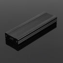 M2 SSD Disk Case Enclosure Hard Drive Box (Dual Protocol-10Gbps C-C Black)