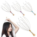 Blood Circulate Pain Relief Stress Relaxing Claw Head Massager Scalp Octopus
