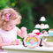 380ml Donut Water Bottle - Sport Straw Drink Bottle for Kids (Rainbow Pink)