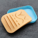 Silicone Suture Training Pad Tool Acupuncture Skin Module for Doctor Nurse