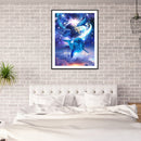 DIY Full Drill Round Diamond Painting Nature Animals Full Drill for Wall Craf