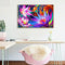 Oil Paint By Numbers Lotus Coloring Picture Digital
