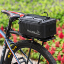 MTB saddle case luggage rack organizer bike back seat storage bag with