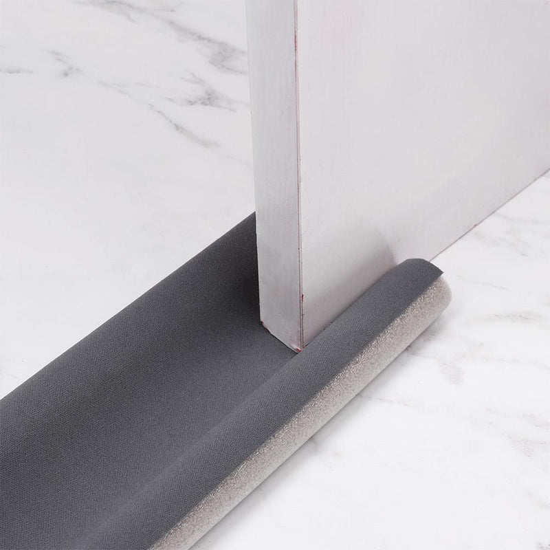 Double Stick Soundproof Foam Sliver Navy Door Bottom Weatherstrip Seal Strip