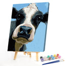 Oil Paint Cattle By Numbers Coloring Picture Digital