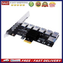 EUX1070 PCI-E 1x 1 to 7 Multiplier for Mining PCI Express USB3.0 Expansion Card