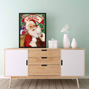 Santa Claus 5D DIY Diamond Painting Kits Full Round Drill Wall Decoration Kuns