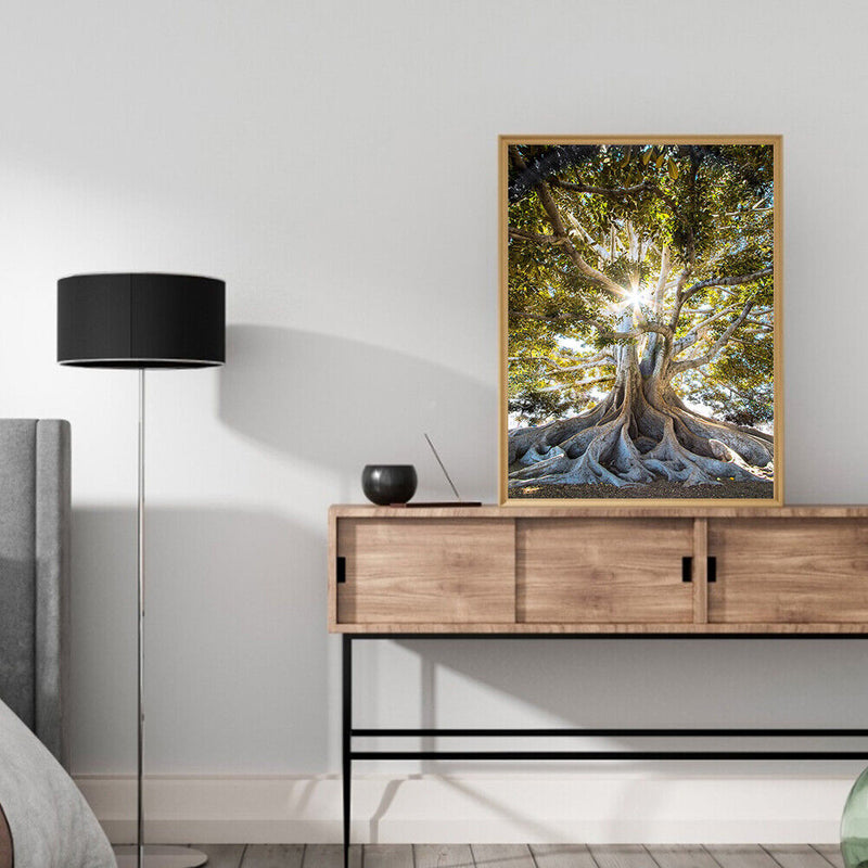 Life of Tree Oil Paint By Numbers DIY Coloring Picture for Adults Children