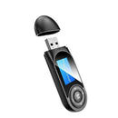 5 in1 Bluetooth 5.0 Audio Transmitter Receiver LCD AUX PC For TV Car USB J2W2