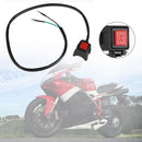 7/8in 22mm Motorcycle Handlebar Push Button Start Horn ON OFF Kill Switch