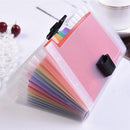 A6 Portable File Folder Storage Bag Document Binder File Sorting Organizer Bag