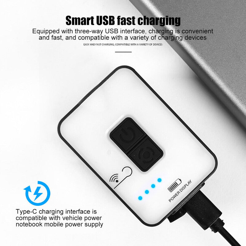 LED Cap Clip Light Waterproof Induction Cap Light Waterproof Headlamp for Hiking