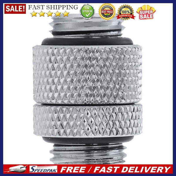 G1/4 Outer Thread 360 Degree Rotary PC Water Cooling System Tube Adapter