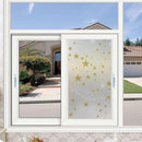 45x100cm PVC Glass Window Film Adhesive Window Stickers Shading Decor(3) Newly