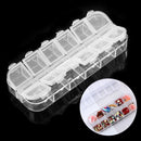 Stuff Storing Container Nail Art Tips Craft Organizer Storage Boxes Small Case