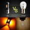 Yellow Auto Lamp Tail Backup Reverse Brake Light Turn Signal Bulb Car LED Light