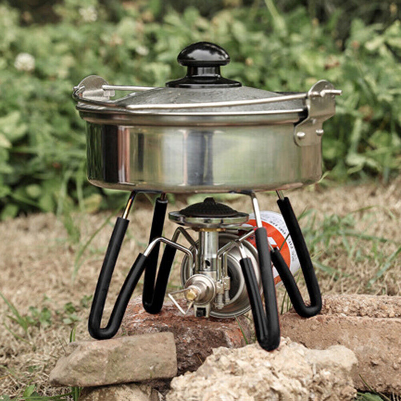 4x Silicone Hose Tube Protective Cover Outdoor Camping Picnic Stove Pipe Sleeve