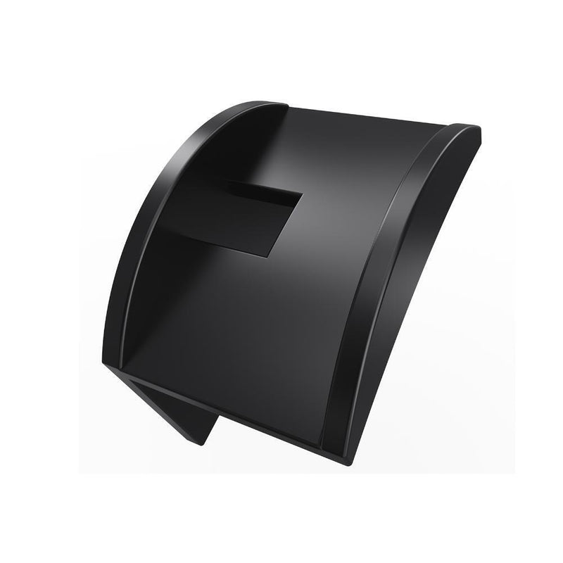 Adhesive Hat Hooks for Wall (Pack of 10) - Baseball Caps Hangers Rack (Black)