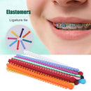 Orthodontic Ties Rings Non-latex 20 Stick Ligature Ties Tool Assorted for B