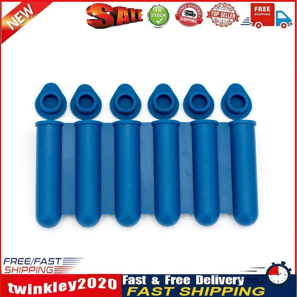 Mini Popsicle Maker DIY Silicone Ice Cube Mold for Beverage (Navy Blue) Newly
