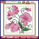 12 Months Flower Cross Stitch DIY 14CT Stamped Handmade Crafts Home Decoratio