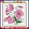 12 Months Flower Cross Stitch DIY 14CT Stamped Handmade Crafts Home Decoratio