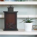 LED Flame Lantern Lamps Simulated Fireplace AA Battery Courtyard Room Decoration