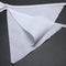 12 Flags 3.2m White Cotton Birthday Wedding Party Pennant Bunting Banner Decor