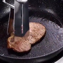 Frying Shovel Stainless Steel Steak BBQ Tongs Frying Fish Eggs Household Tools