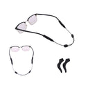 Adjustable Glasses Strap Non-Slip Eyeglass Strap Comes with Ear Hook 3 Piec