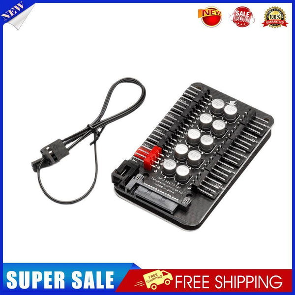Motherboard 4 Pin PWM Cooler Fan HUB Splitter Power Extension Cable Adapter