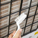 2-in-1 Window Tracks Cleaning Brushes, Hand-held Groove Tools R6O1 Gaps Q2A6