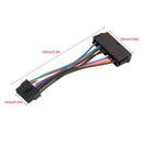 ATX 24-Pin Female to 12-Pin Male PSU Converter Adapter for Acer Q87H3