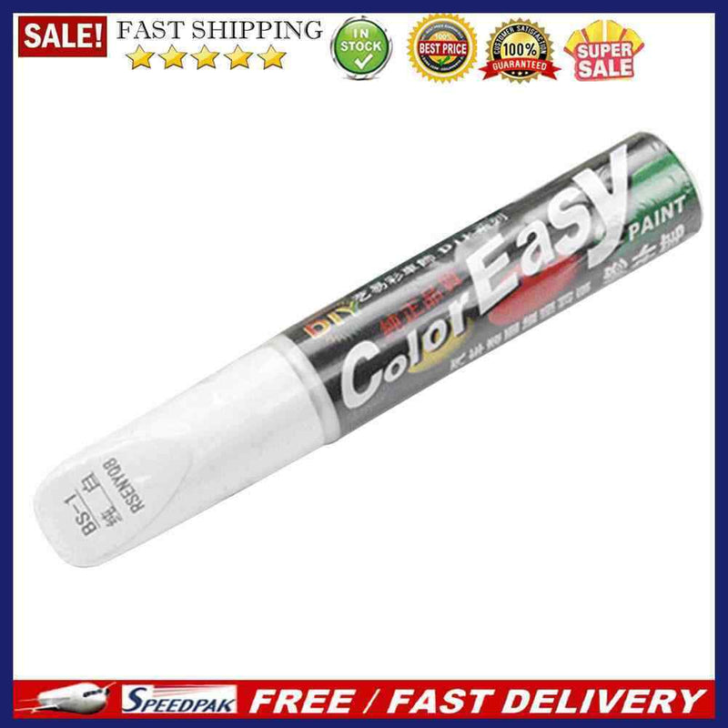 Universal Waterproof Car Scratch Repair Remover Pen Paint Care Tool (White)