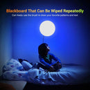Modern Round LED Wall Lights RGB Remote Lamp Bedroom Decorations (White)