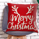 18x18 Linen Christmas Throw Pillow Cover for Bed Sofa Cushion Car Pillowcases